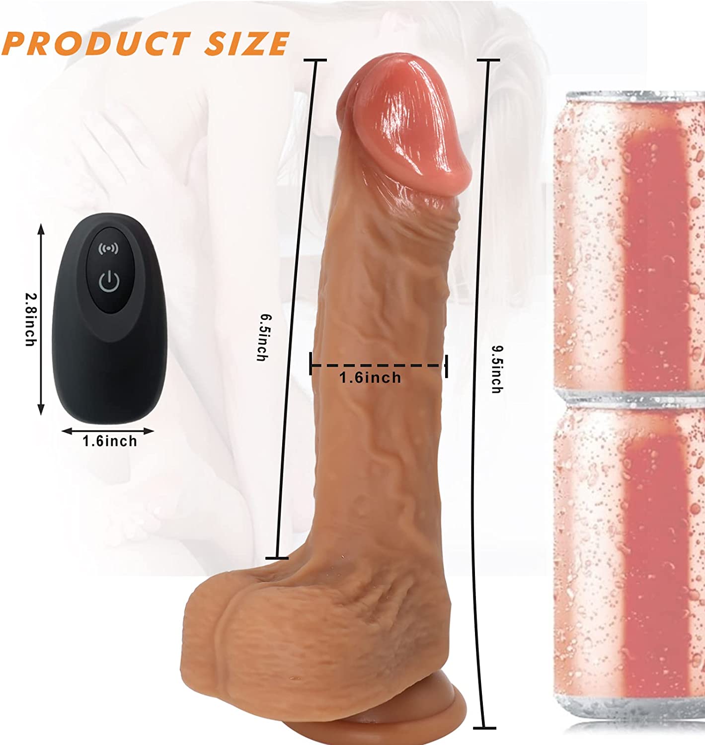 Toms Dancing 4 In One Realistic Dildo AWKDV-09 - Image 5