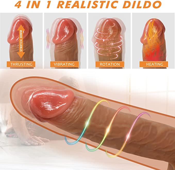 Toms Dancing 4 In One Realistic Dildo AWKDV-09 - Image 2