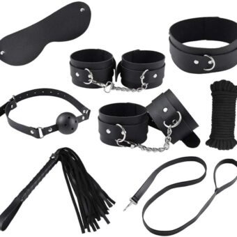 BDSM Set Of 8 Bondage Kit AWKBDSM-02