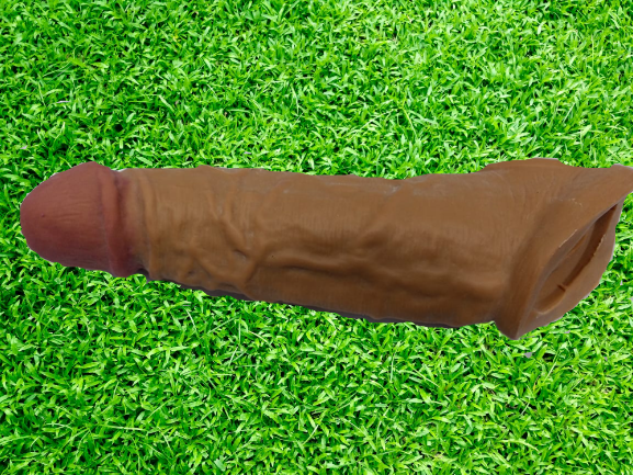 Fat Boy Double Layer Silicone Penis Sleeve AWKPES-05 - Image 3