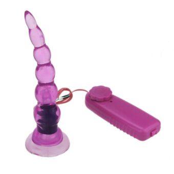 Jelly Vibrating Anal Beads And Butt Plug AWKBP-07