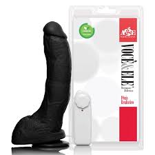 Black Nigro Dildo With Vibration AWKDV-10